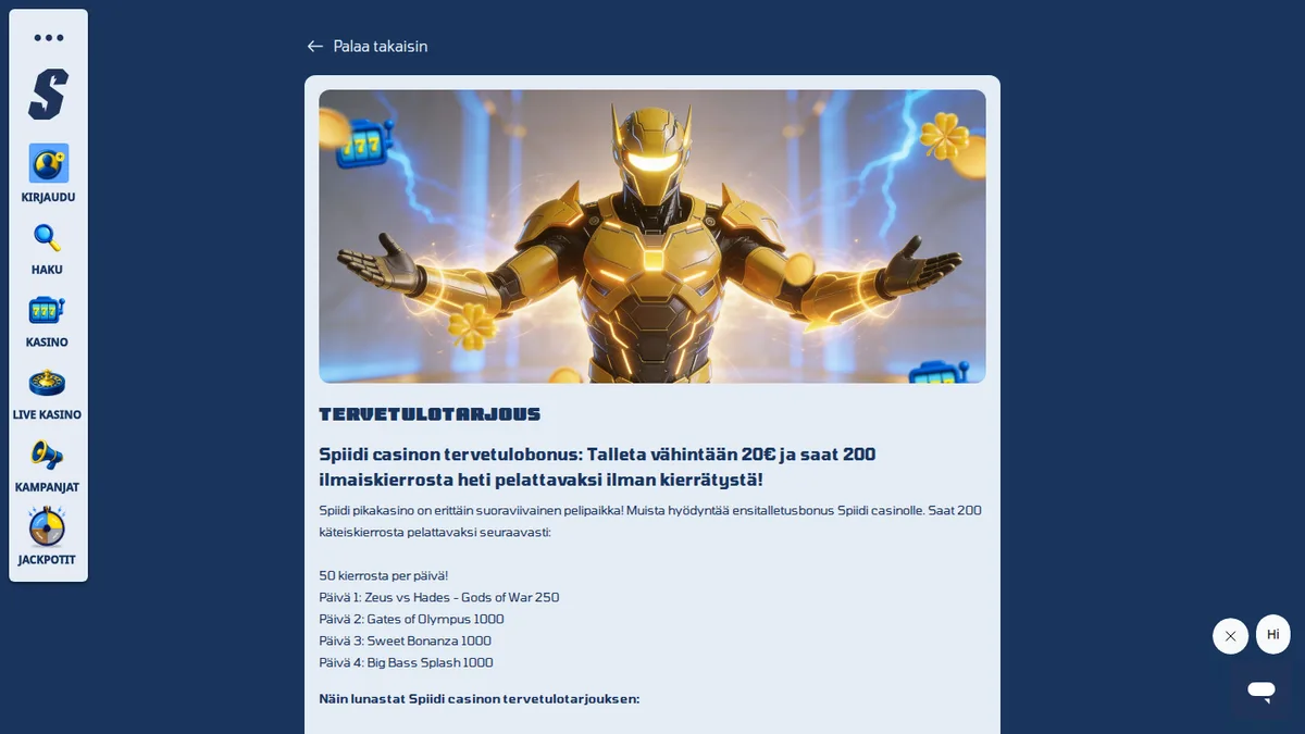 Bonukset ja etuudet